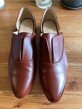 NWT Nisolo Emma D’Orsay Oxfords Size 11 Brandy